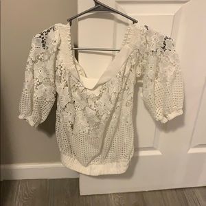 Off the shoulder shirt (bought in Columbia)